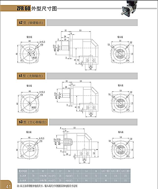 上海權(quán)立ZFR行星減速機(jī)型號(hào)