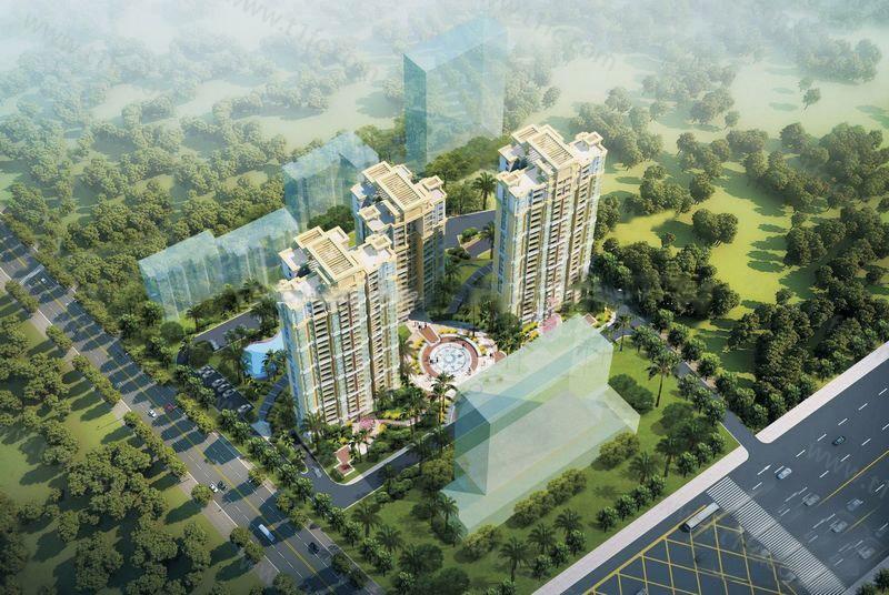 海口·海秀星城室外泳池<div   id=